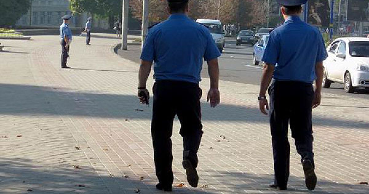 Центр Донецька перекрили у зв&rsquo;язку з візитом президента Януковича / © ostro.org