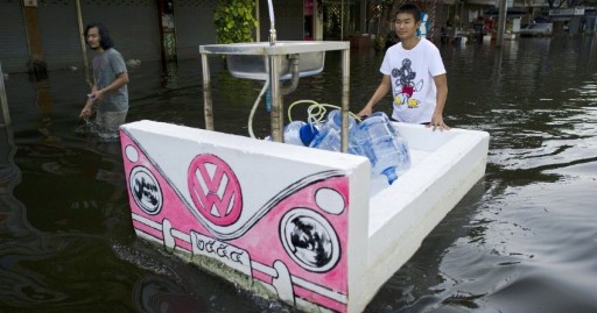 Повінь у Таїланді, Бангкок затопило_3 / © AFP