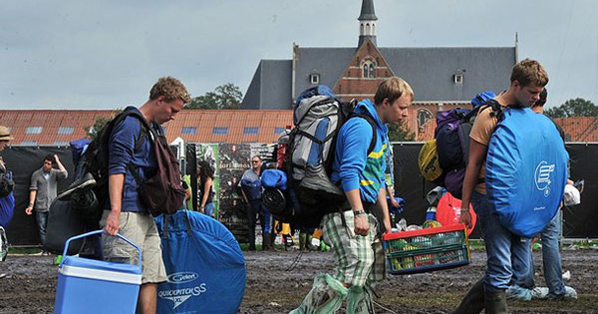 Потужний ураган пронісся над музичним фестивалем Pukkelpop в Бельгії