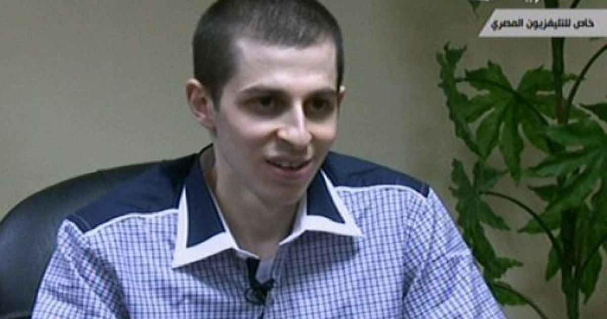 Гілад Шаліт після звільнення