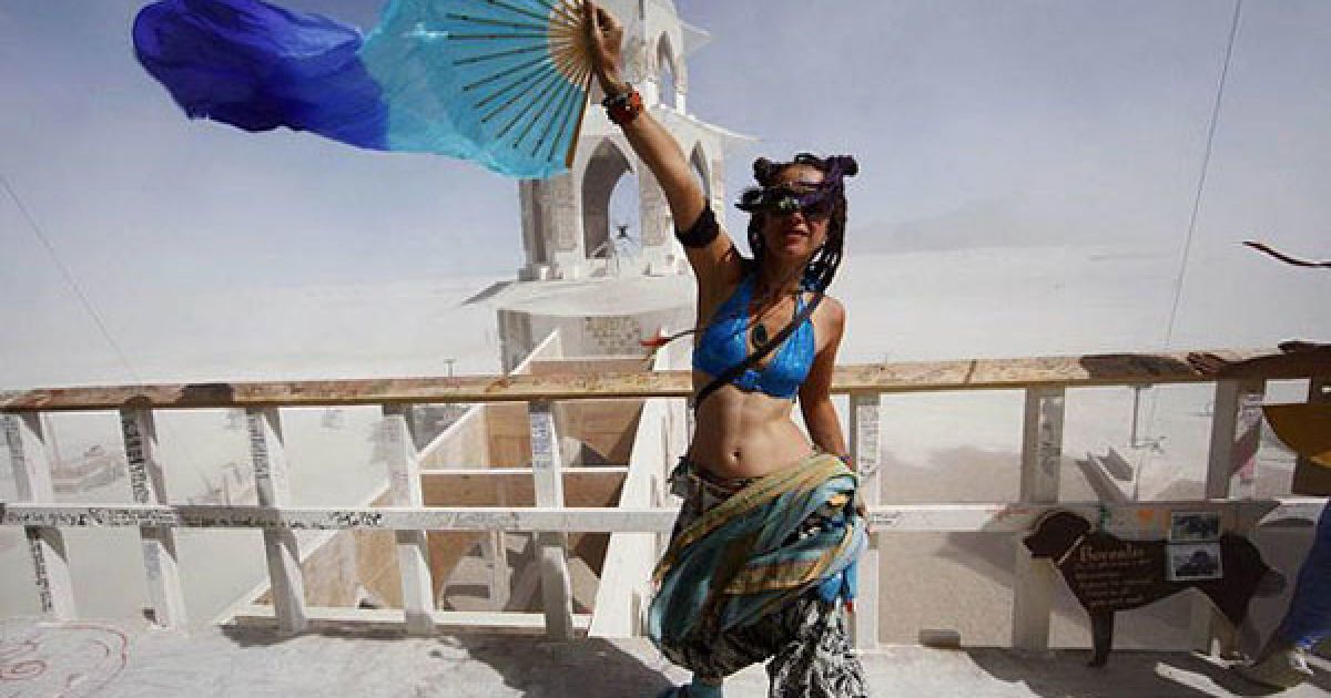 В пустелі Блек Рок у Неваді пройшов 25-ий фестиваль музики і мистецтв Burning Man 2011 / © bigpicture.ru