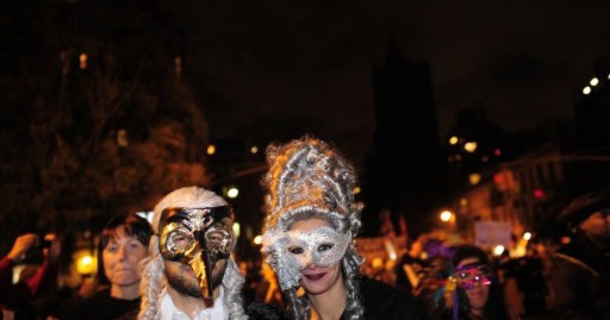 В Нью-Йорку провели наймасовіший за всю історію міста Хелловін-парад. / © AFP