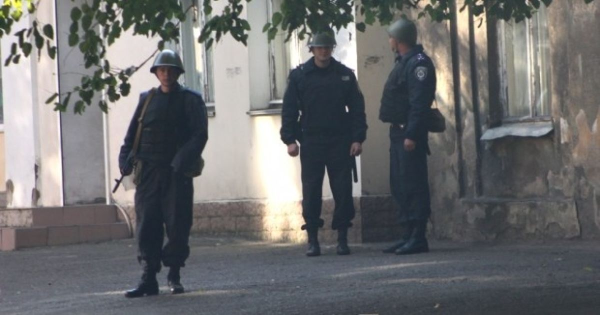 В центрі Одеси провели навчання СБУ із затримання терористів. / © Думская.net