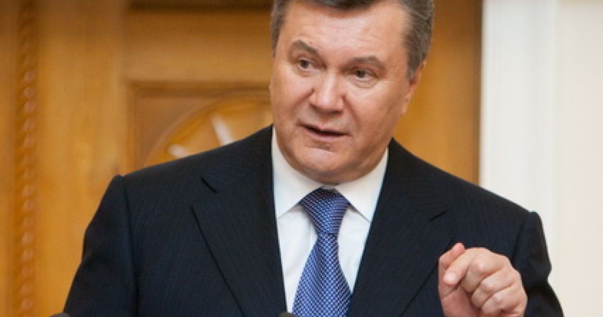 Віктор Янукович. Ілюстрація