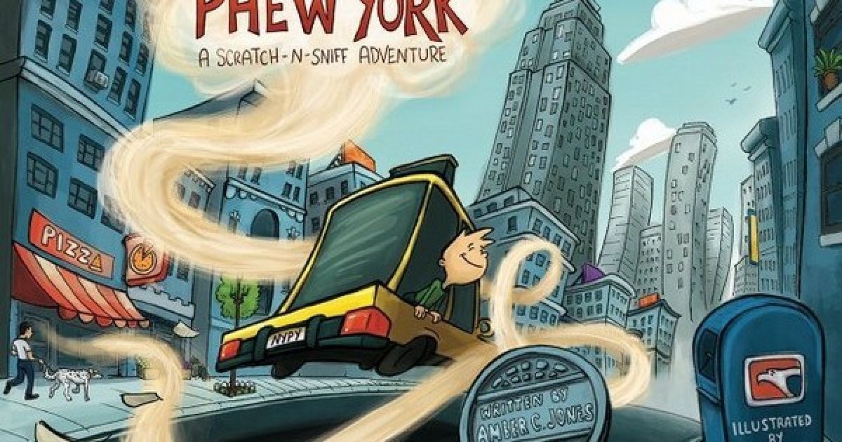 Ароматизована книжка про Нью-Йорк