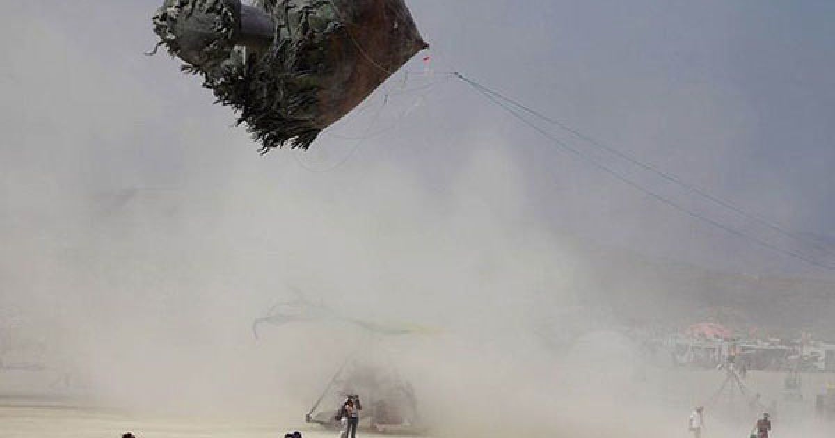 В пустелі Блек Рок у Неваді пройшов 25-ий фестиваль музики і мистецтв Burning Man 2011 / © bigpicture.ru