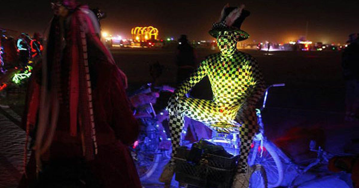 В пустелі Блек Рок у Неваді пройшов 25-ий фестиваль музики і мистецтв Burning Man 2011 / © bigpicture.ru