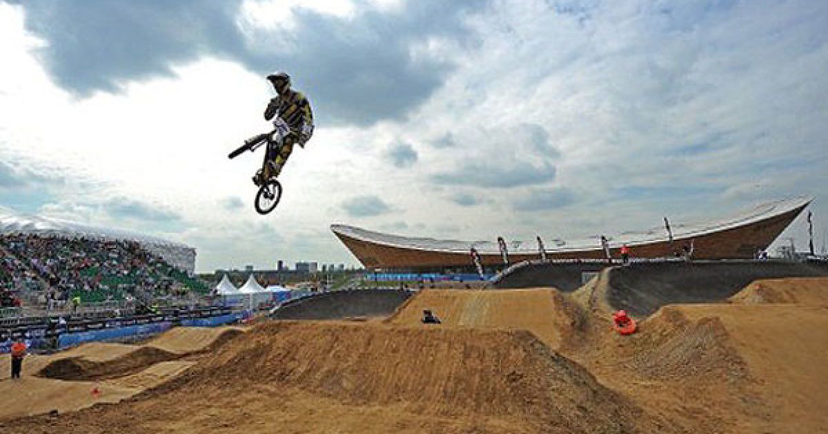 У Лондоні відбулись змагання з BMX олімпійському треку в Стратфорді.