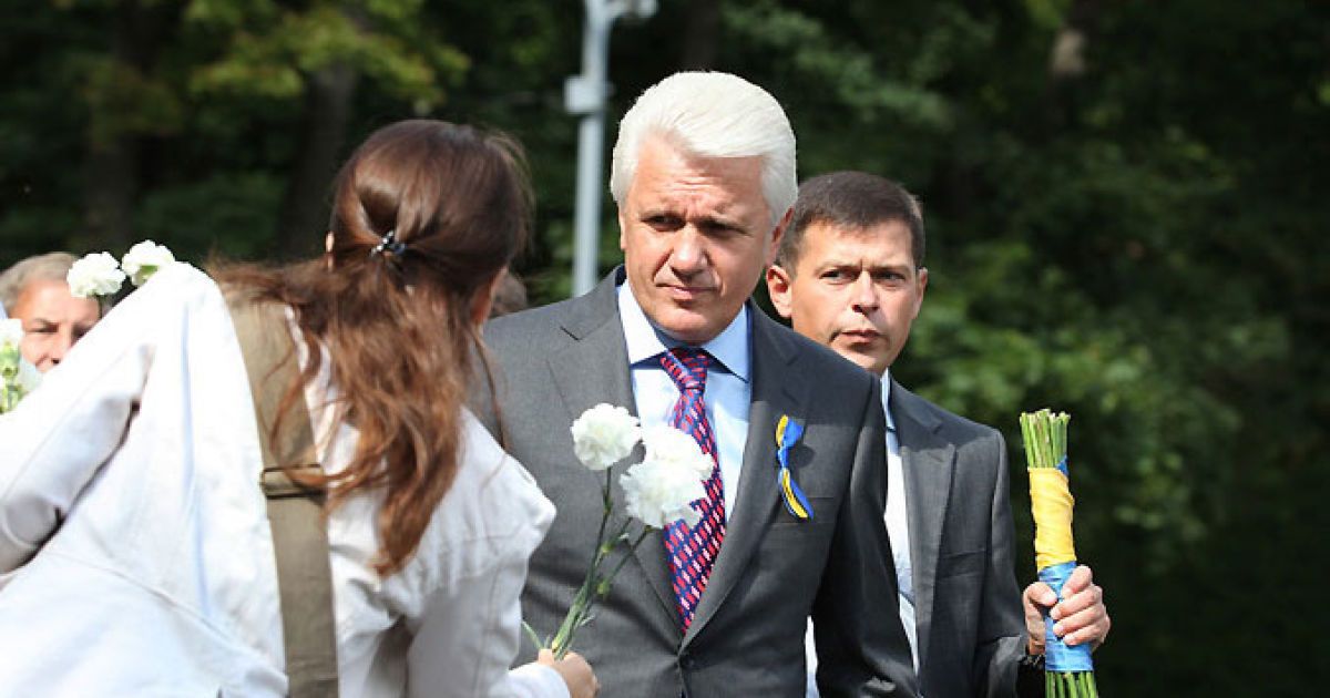 У День Незалежності біля пам&#039;ятника Святому Володимиру в Києві провели урочисте зібрання "Благословенна і єдина Україна". / © Фото Віра Підгайна/Главред