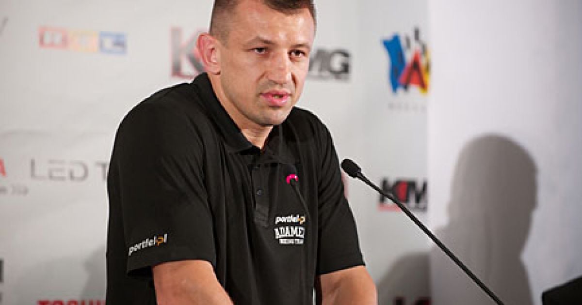 У Вроцлаві відбулась прес-конференція чемпіона світу з боксу у надважкій вазі за версією WBC Віталія Кличка і претендента на титул Томаша Адамека. / © fightnews.com