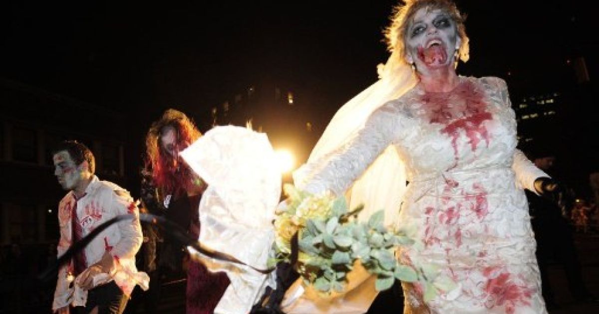 В Нью-Йорку провели наймасовіший за всю історію міста Хелловін-парад. / © AFP