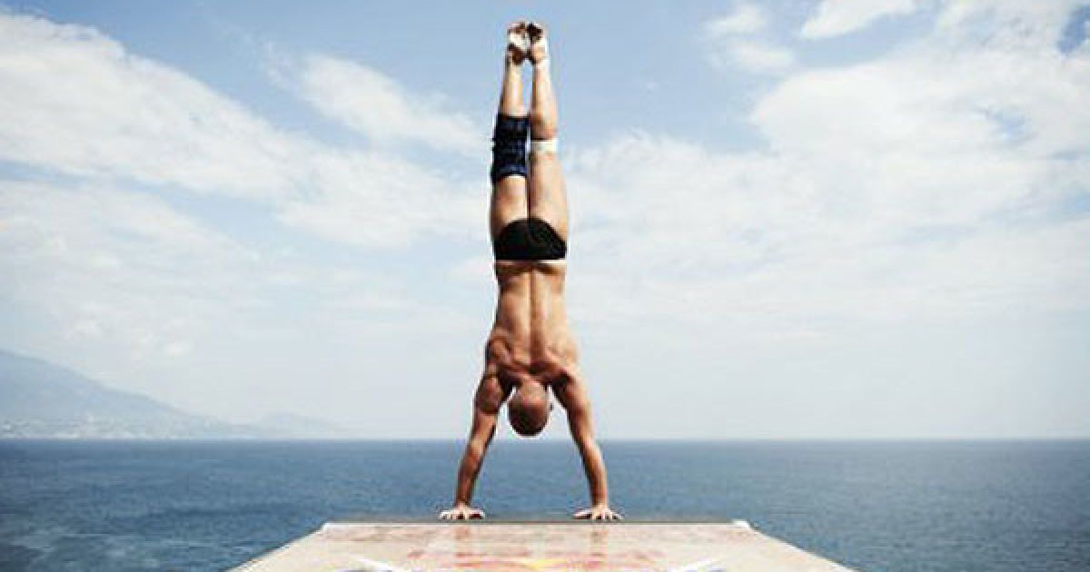 В Ялті вперше провели фінал престижної світової серії Red Bull Cliff Diving 2011. / © RedBullContentpool