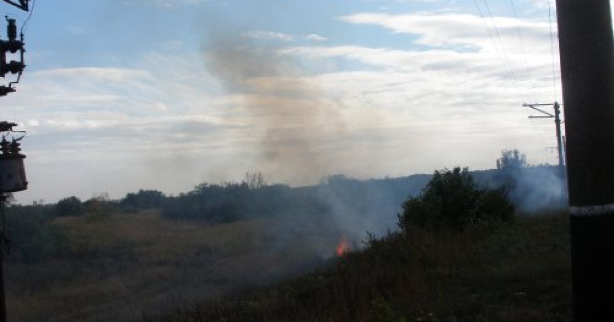 На станції "Приовражне" під Маріуполем сталась залізнична аварія. / © УНІАН