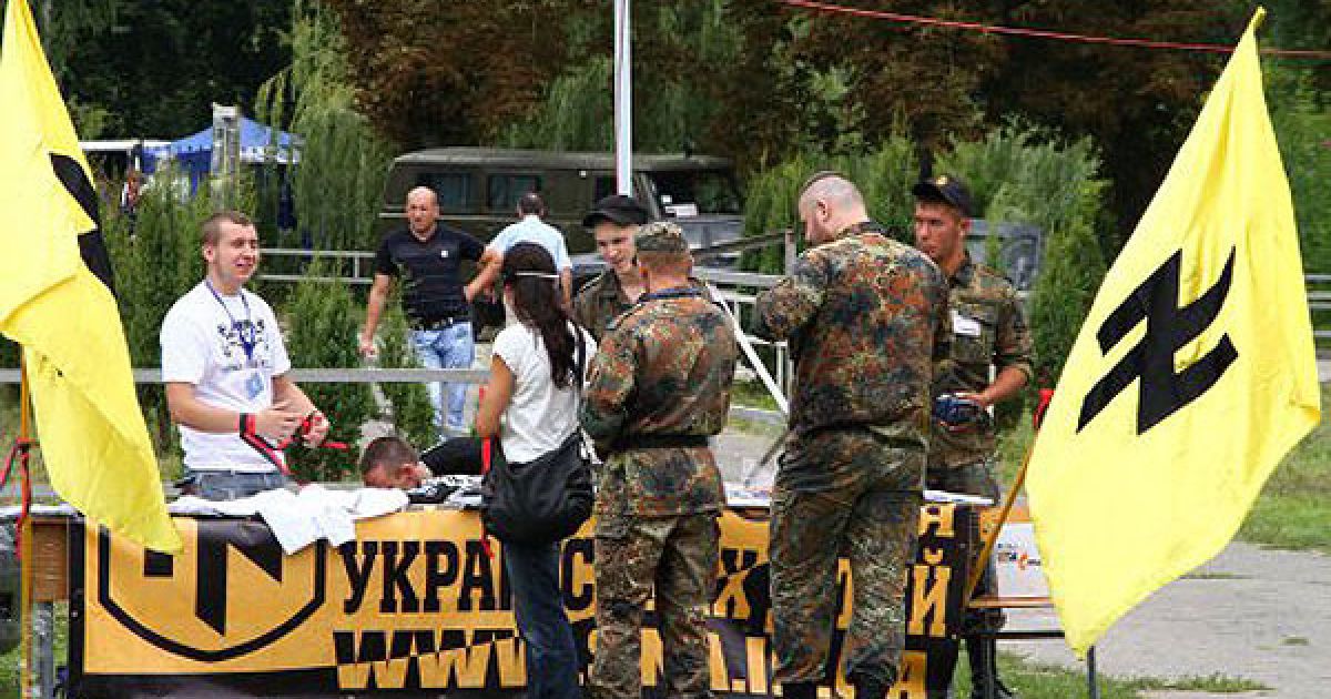 В Луцьку відбувся V фестиваль українського духу "Бандерштат-2011", в якому взяла участь патріотично налаштована молодь з усієї України. / © УНІАН