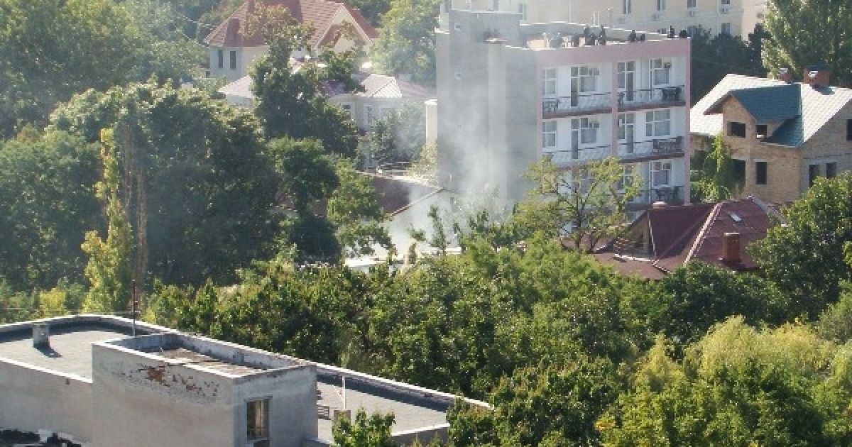В центрі Одеси було проведено спецоперацію із затримання громадянина РФ Аслана Дікаєва та його посібників, яких розшукують за скоєння вбивства. / © Таймер Одесса