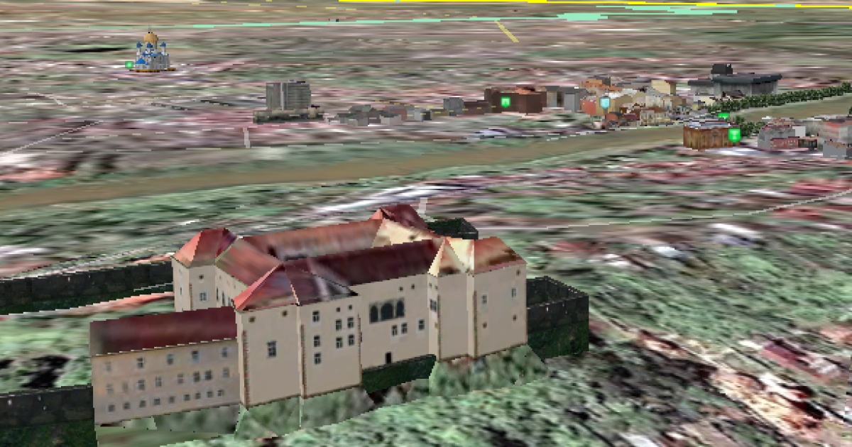 Ужгород завів собі 3D-мапу на Google Earth