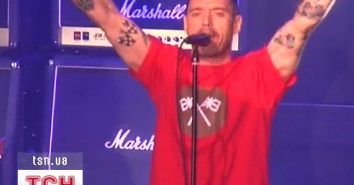 Лідер гурту "Ляпіс Трубецкой" Сергій Міхалок