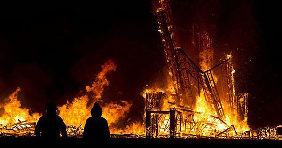 В пустелі Блек Рок у Неваді пройшов 25-ий фестиваль музики і мистецтв Burning Man 2011 / © bigpicture.ru