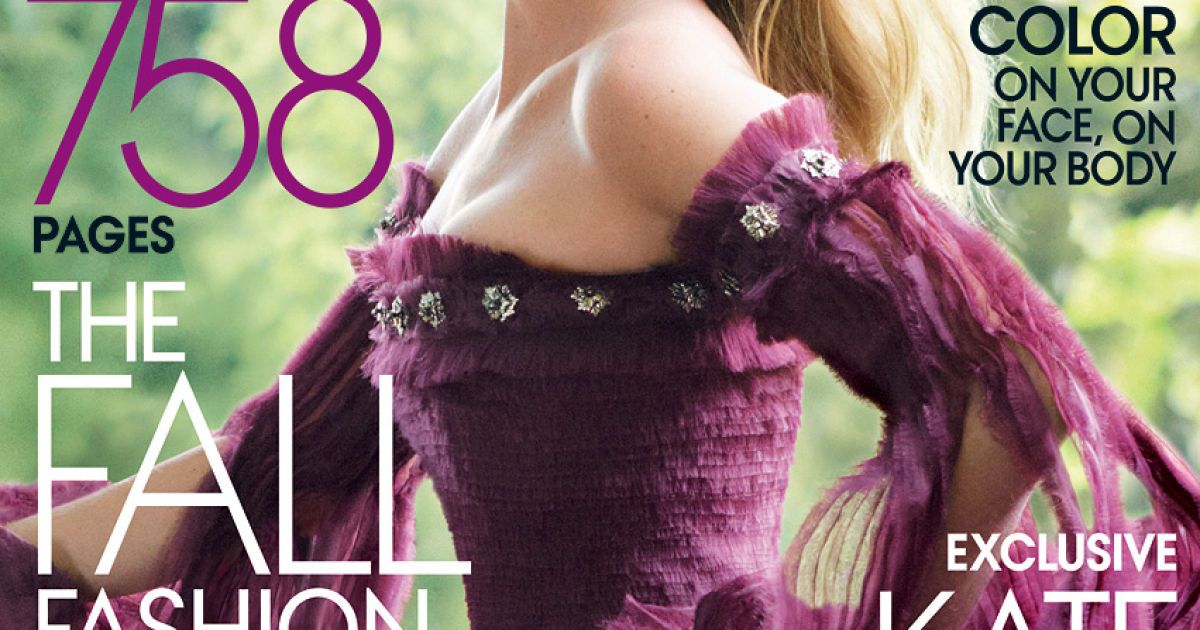 Вересневий Vogue US присвятили весіллю Кейт Мосс / © Vogue