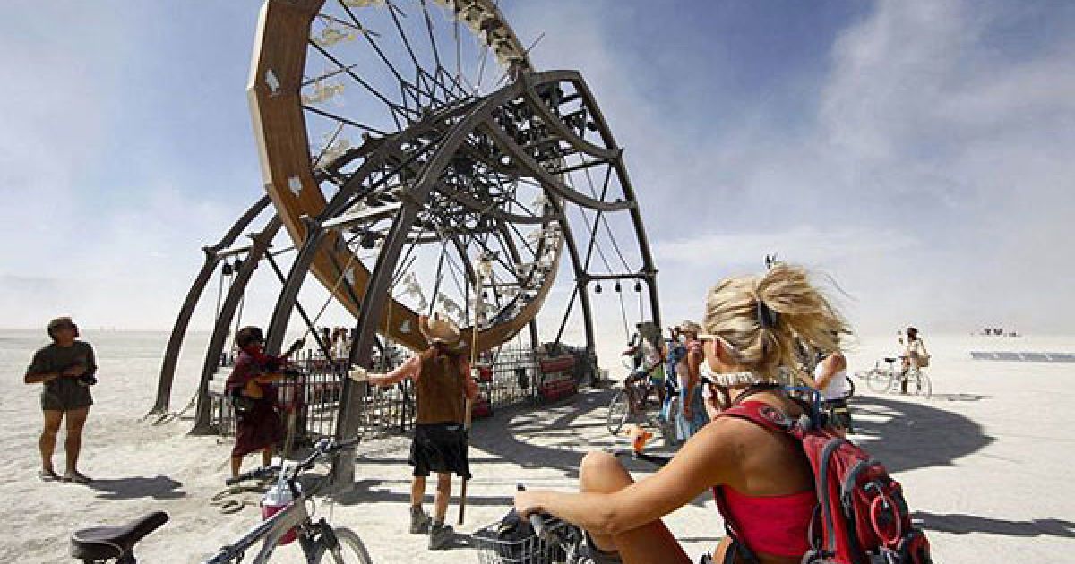 В пустелі Блек Рок у Неваді пройшов 25-ий фестиваль музики і мистецтв Burning Man 2011 / © bigpicture.ru