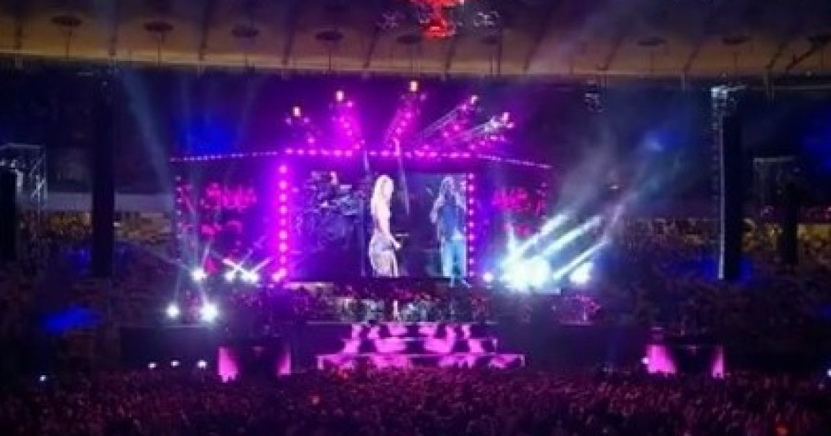 Шакіра на відкритті НСК "Олімпійський"