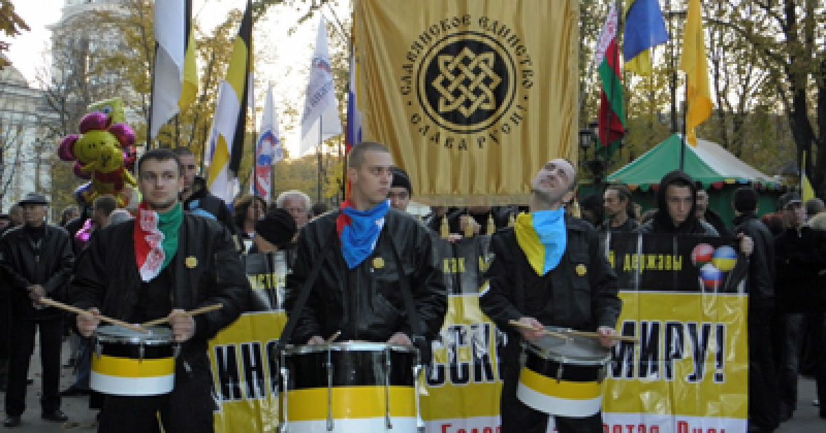 Російський марш в Одесі