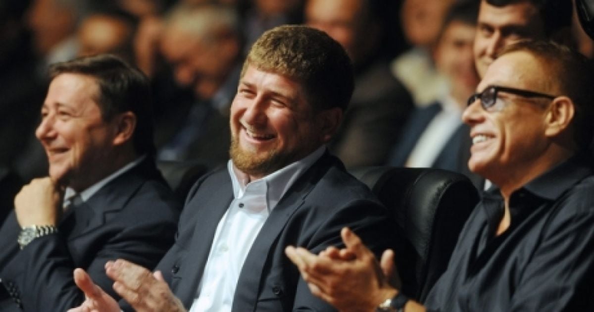Ван Дамм знову приїхав до Чечні