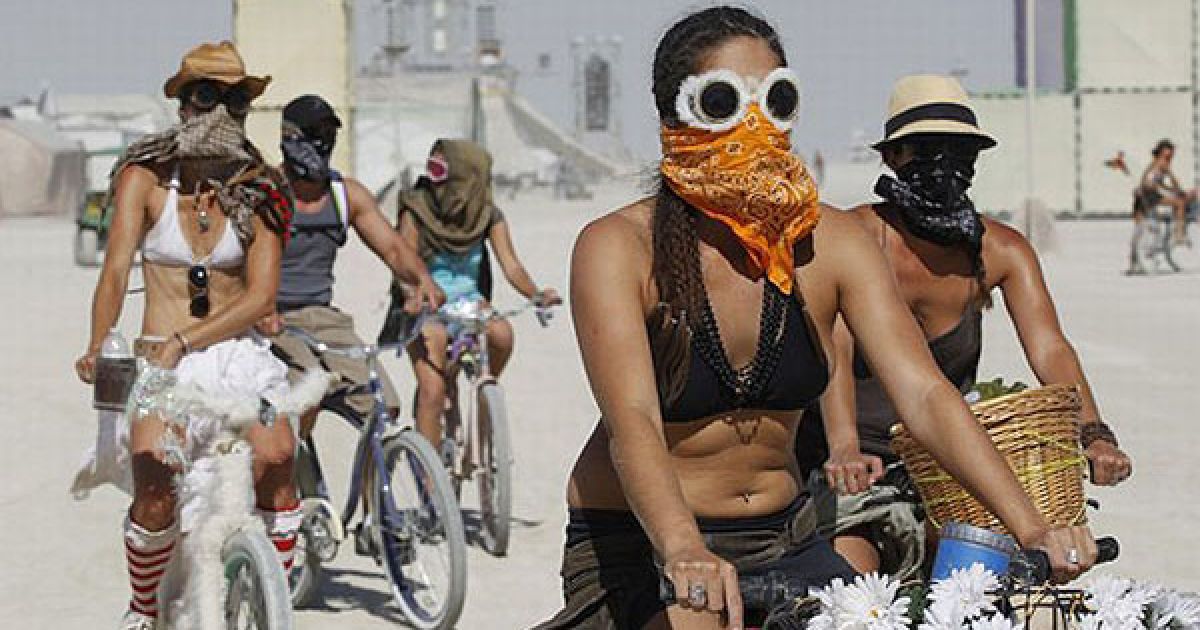 В пустелі Блек Рок у Неваді пройшов 25-ий фестиваль музики і мистецтв Burning Man 2011 / © bigpicture.ru