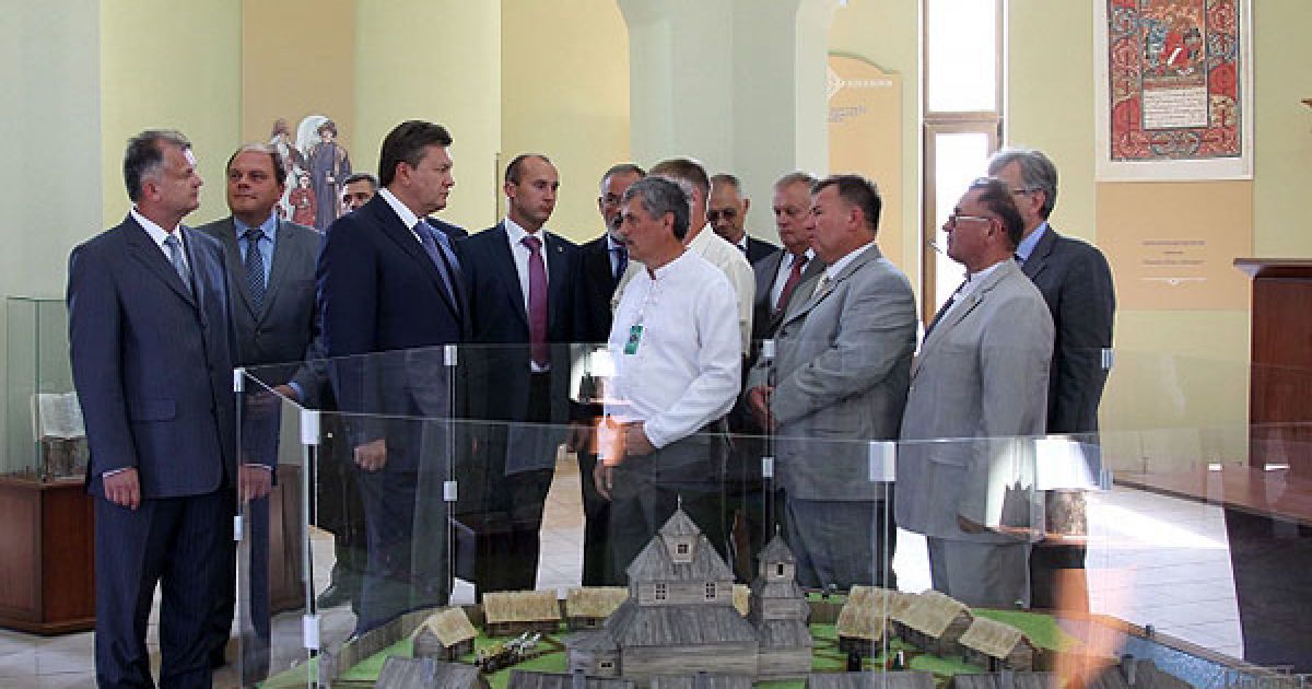 Президент Віктор Янукович взяв участь в урочистих заходах, присвячених 450-річчю Пересопницького Євангелія / © President.gov.ua