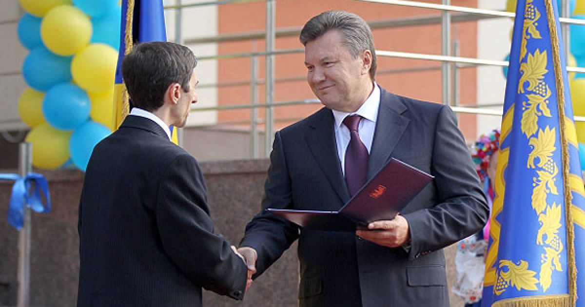 1 вересня президент України Віктор Янукович взяв участь у відкритті новозбудованої Київської інженерної гімназії. / © Офіційний сайт Президента України