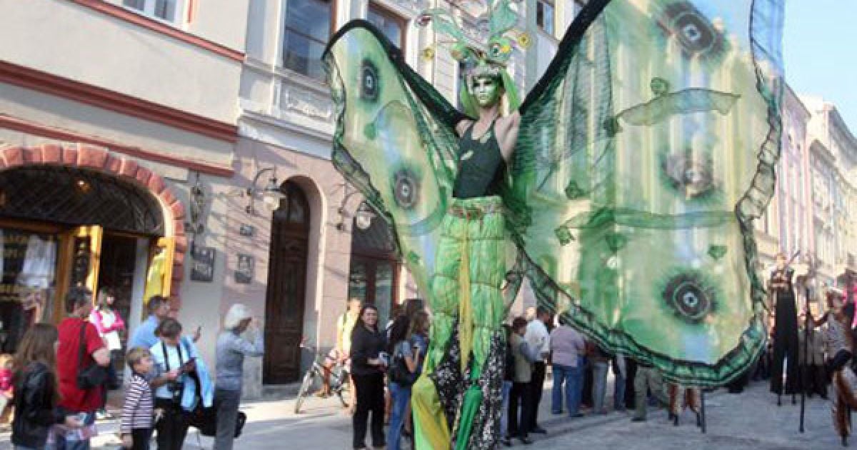 У Львові стартував міжнародний театральний фестиваль "Золотий лев на вулиці" / © УНІАН