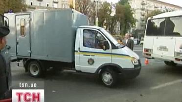 Акция протеста под Печерским судом