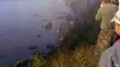 Місце авіакатастрофи, в якій розбився "Локомотив"