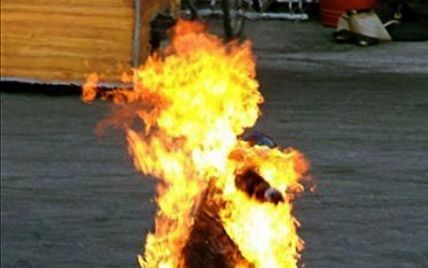 У Запорізькій області на залізничному вокзалі живцем згоріла людина