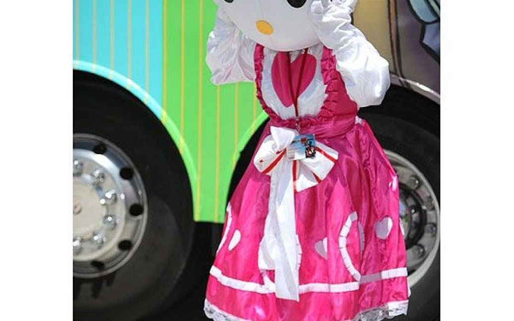 Традиційний аніме-костюм у стилі "Hello Kitty". / © AFP