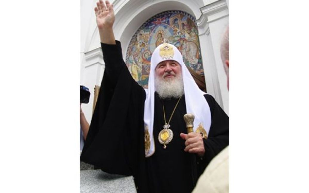 Це вже третій візит патріарха Московського і Всієї Русі до України протягом року. / © AFP