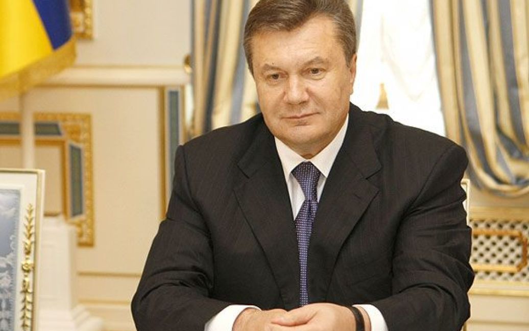 Крім того, президент підтвердив курс української держави на європейську інтеграцію. / © President.gov.ua
