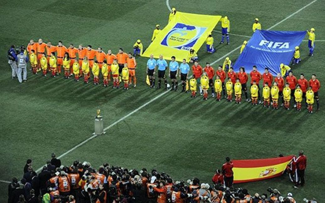 У Йоганнесбурзі відбувся фінальний матч Чемпіонату світу з футболу-2010 / © AFP