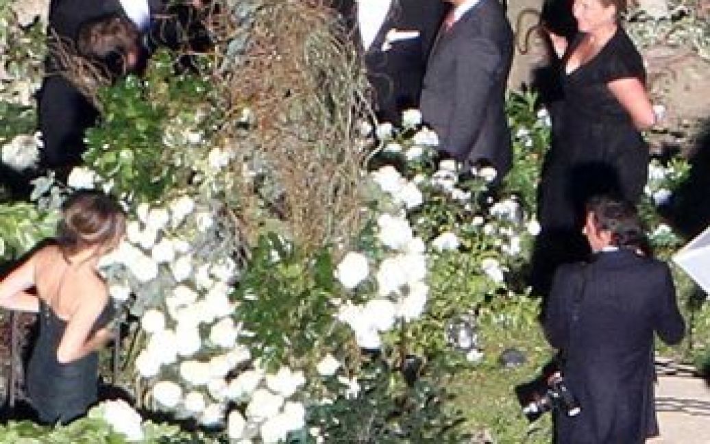 Гості на весіллі у Роббі та Аїди / © Daily Mail