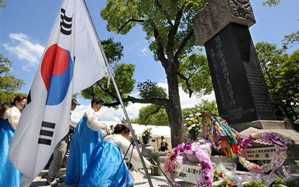 У японському місті Хіросіма 6 серпня вшановують пам&#039;ять жертв атомного бомбардування. / © AFP