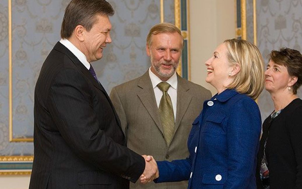Держсекретар США Гілларі Клінтон зустрілась з президентом України Віктором Януковичем / © President.gov.ua
