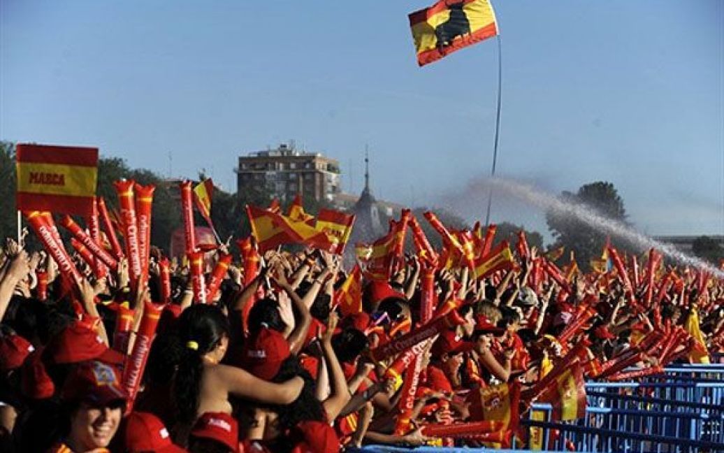 Ця перемога на Чемпіонаті світу стала першою в історії збірної Іспанії. / © AFP