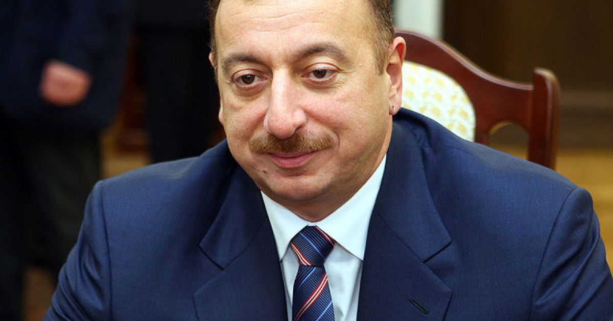 Алієв заявляє, що територія нинішньої Вірменії є азербайджанською землею.