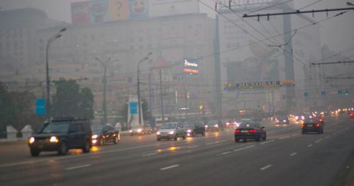 Смог у Москві_4 / © moscow-live.ru