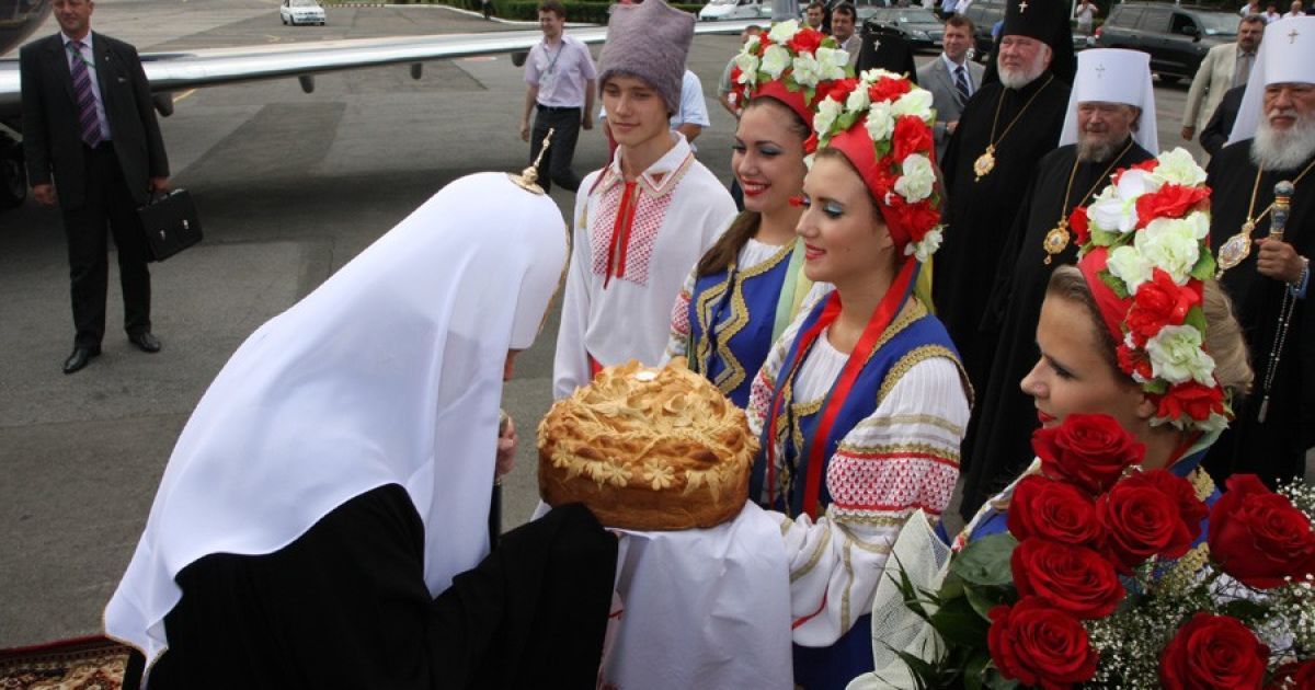 Офіційна церемонія зустрічі патріарха Кирила у Одесі. / © Православная Одесса