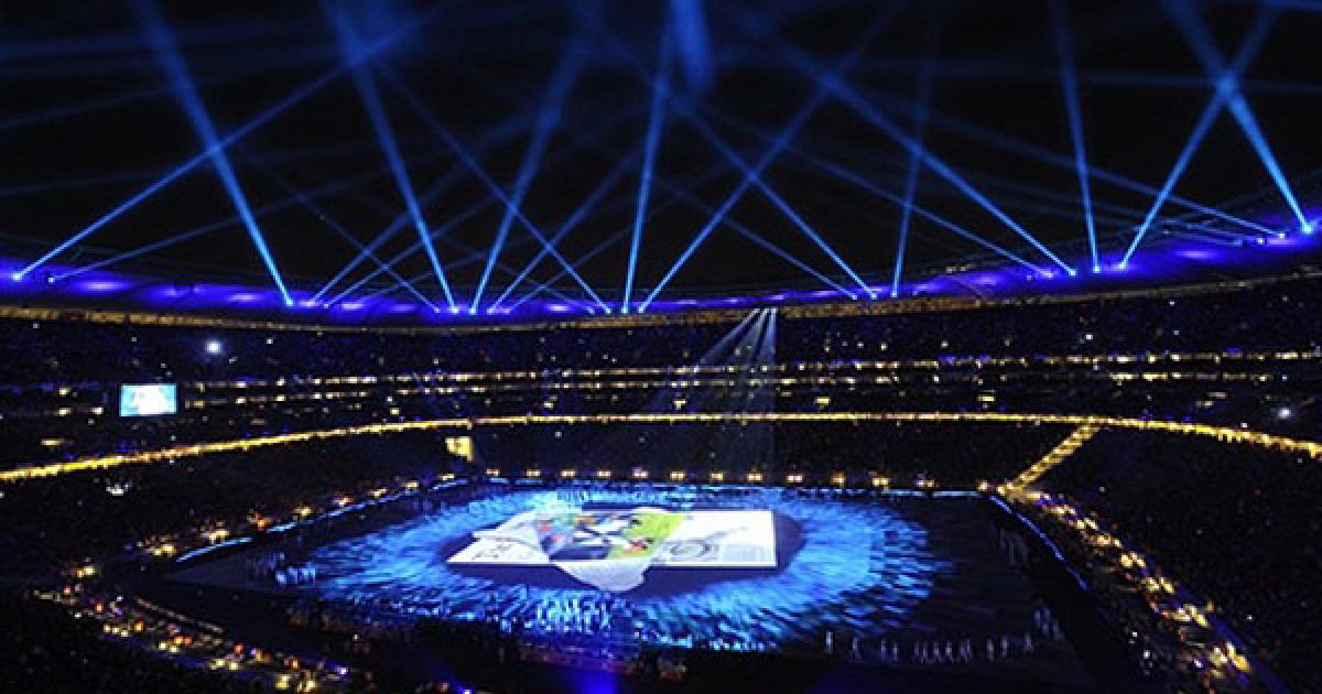 Урочиста церемонія закриття Чемпіонату світу з футболу-2010 відбулась у Йоганнесбурзі на стадіоні "Соккер Сіті". / © AFP