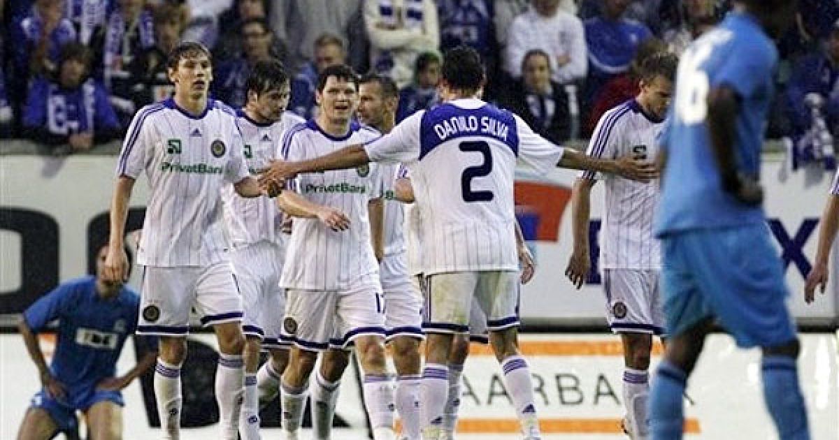 У Бельгії київське "Динамо" перемогло бельгійський "Гент" з рахунком 3:1 і вийшло у плей-офф Ліги чемпіонів. / © daylife.com