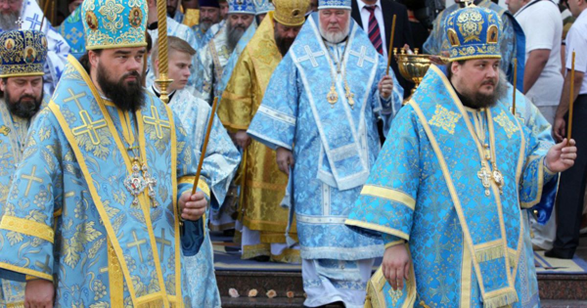 Під час проповіді патріарх сказав, що усі трагедії, пережиті народом Київської Русі, були "Божим покаранням". / © Православная Одесса