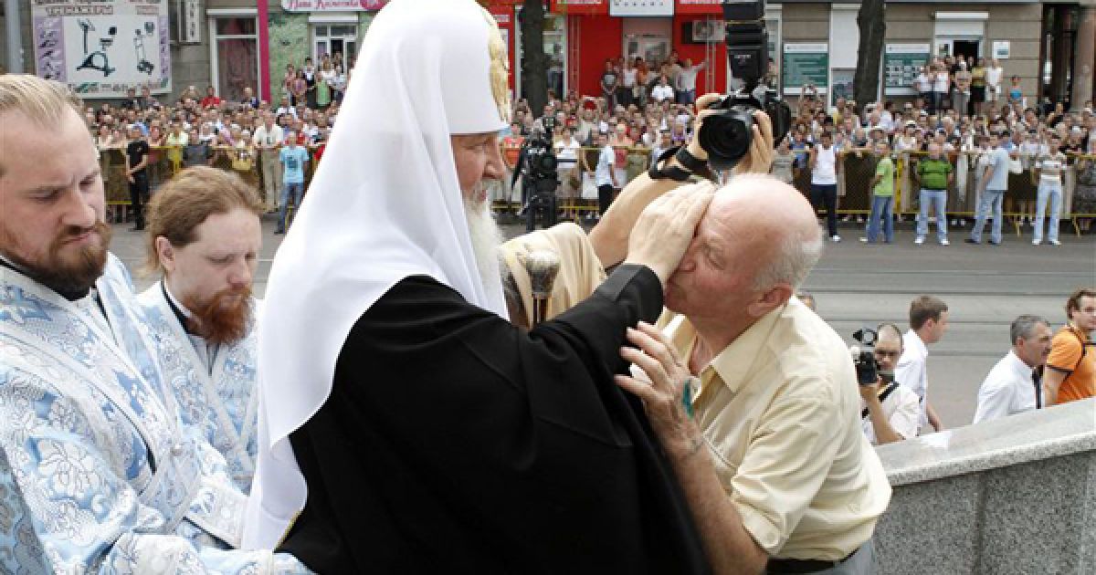 Патріарх Кирило має взяти участь в урочистостях у Києві з нагоди хрещення Київської Русі 28 липня.