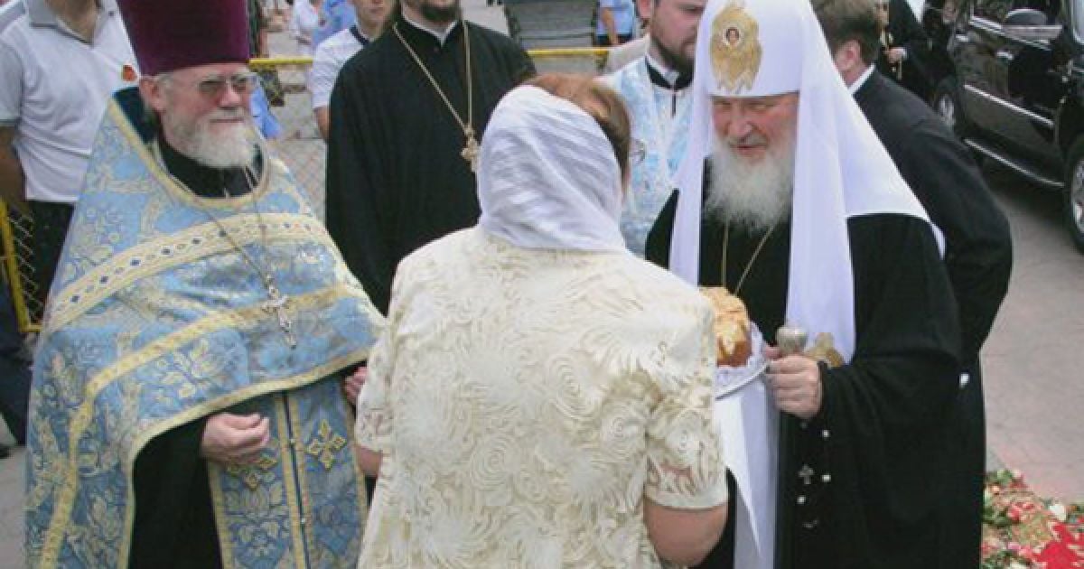 Українська православна церква Київського патріархату вважає візит Кирила в Україну політичним. / © УНІАН